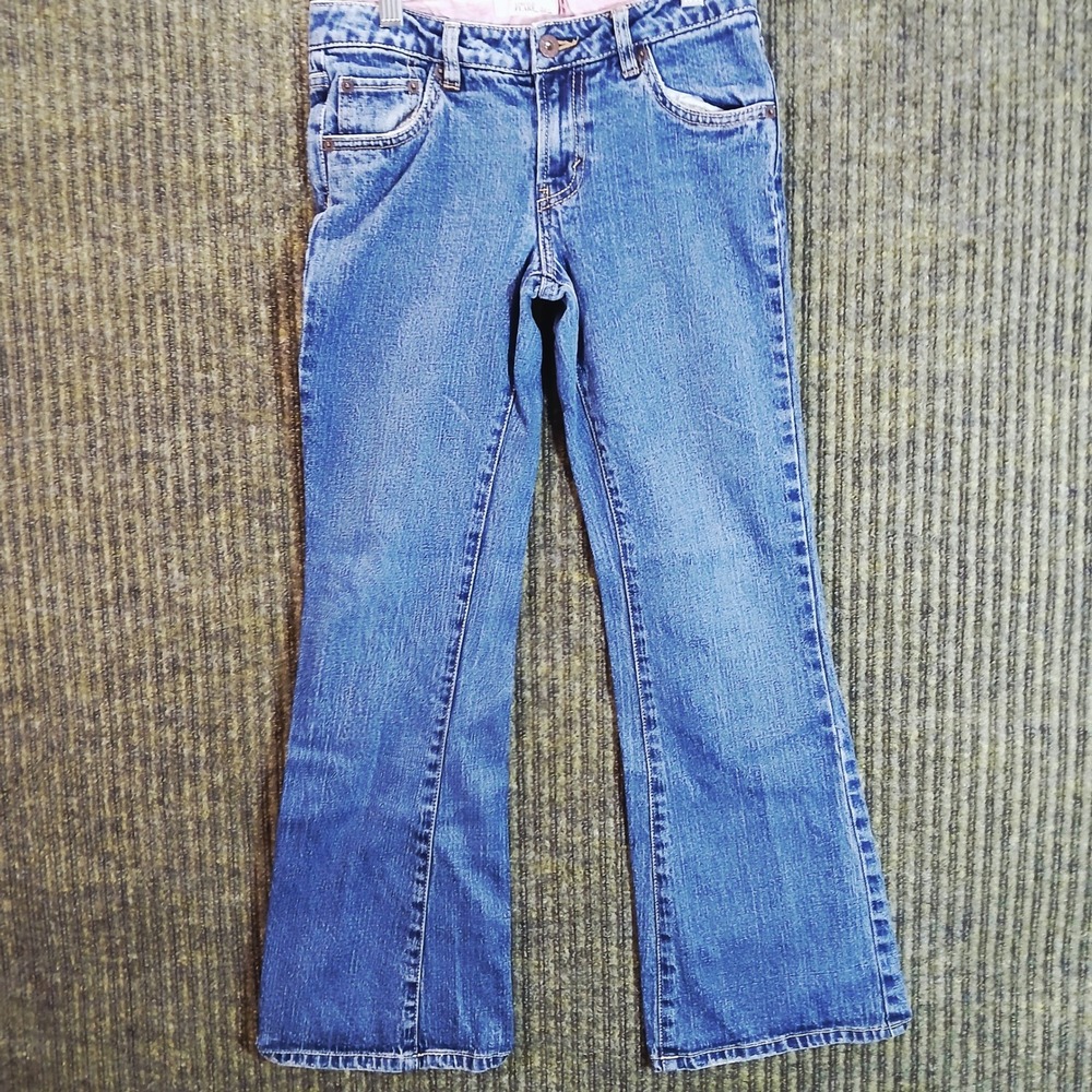 Levis 517 Girls Stretch Flare Jeans Blue Denim‎ Size 12 Regular Medium Wash